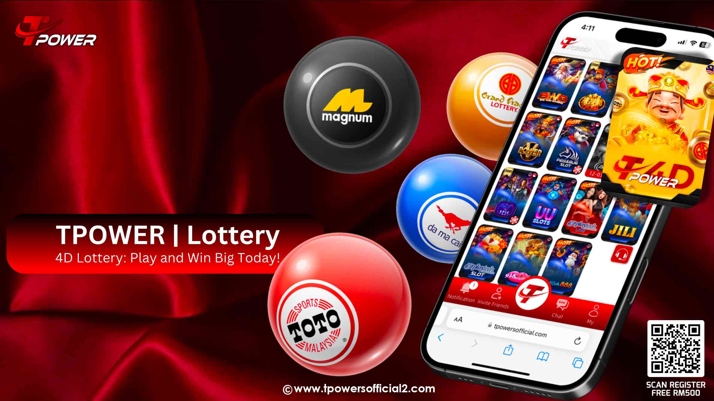 © TPOWERS OFFICIAL TRUSTED ONLINE CASINO | TPOWER Official | TPOWER Official Banner | TPOWER 4D